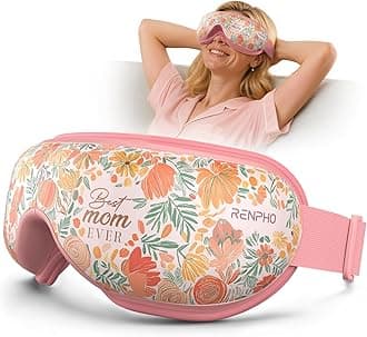 RENPHO Mothers Day Gifts for Mom, Eye Massager with Heat Birthday Gifts Women Men Her Him Eye Mask for Migraines, Eye Care, Migraine Relief Eyeris 1