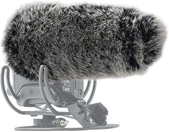 Mic Furry Windscreen, VMP+ Windshield Compatible with Rode VideoMic Pro+ Plus Camera Microphone