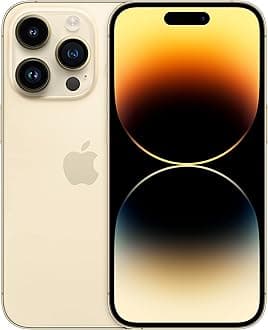 Apple iPhone 14 Pro, 1TB, Gold - (Renewed)