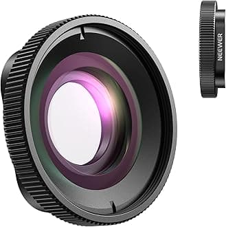 Neewer 2X Magnification Lens 7-10cm Focal Distance, Macro Close Up Photography Accessory Compatible with GoPro Hero 13 12 11 10 9 Action Camera, Not Waterproof, LS-65