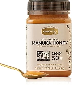 MGO 50+ Raw Multifloral Manuka Honey I New Zealand's #1 Manuka Brand I Authentic | Non-GMO Superfood for Everyday Wellness I 17.6 oz