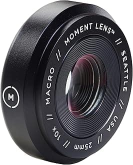 Moment 10x Macro Lens – M-Series Mobile Lens for iPhone, Pixel & Galaxy – Capture Extreme Close-Ups [M-Series]