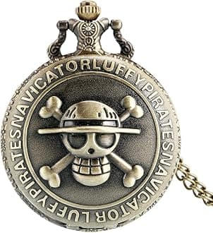 Tiny Tim Analog Men Antique Bronze Pocket-White Dial Watch Vintage Theme Metallic Car Bike Home Key Chain & Key Rings Best Gift On Their Special Occassions (2Side Onepiece)