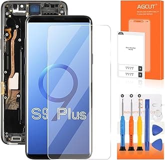 INCELL for Samsung Galaxy S9 Plus Screen Replacement for Samsung S9 Plus LCD Display SM-G965F SM-G965W SM-G965U LCD Digitizer Touch Screen Assembly with Frame(No Fingerprint)