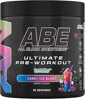 Applied Nutrition ABE Powder Pre Workout Food Supplement (375g - 30 Servings) (Candy Ice Blast)