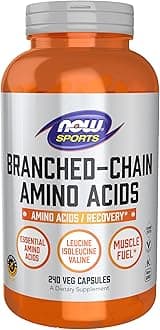 Sports Nutrition, Branched Chain Amino Acids, With Leucine, Isoleucine and Valine, 240 Veg Capsules