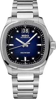 MIDO Multifort TV Big Date - Swiss Automatic Watch for Men - Blue Dial - Case 40mm - M0495261104100