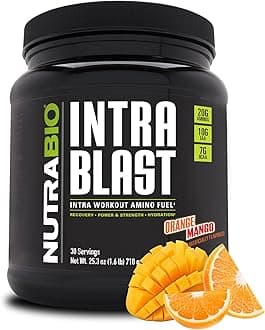 NutraBio - Intra Blast Powder Orange Mango 723g, 155340