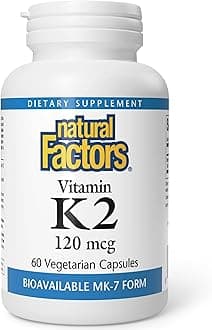 Natural Factors Vitamin K2 100 mcg 60 Capsules