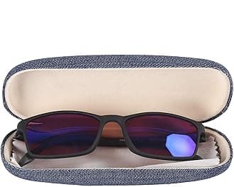 Color Blind Glasses - Full Frame Color Blind Correction Glasses for Red-Green Blindness, Indoor and Outdoor Use, Includes Storage Case
