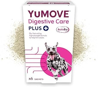 Digestive Care PLUS, Dogs & Cats Pre and Probiotics Supplement for Gut Health, Digestive Support Veterinary Strength with Fast-acting Ingredients, All Ages and Breeds, 6 Sachets