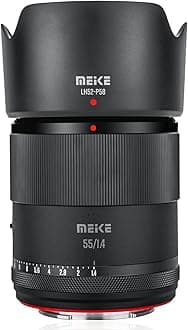 Meike 55mm F1.4 Standard Aperture APS-C Frame AF STM(A Stepping Motor) Auto Focus Fixed Prime Portrait Lenses Nikon Z Mount Mirrorless Cameras Z5, Z6, Z7, Z9, Z30, Z50, Z fc