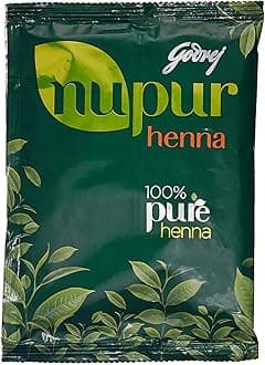 Nupur Henna Mehndi 100% Natural Pure, 120 g