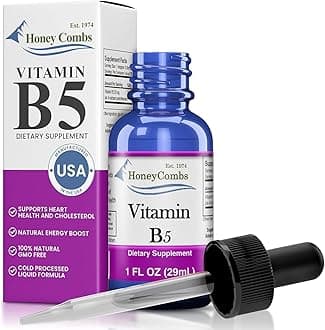 HoneyCombs Vitamin B5 Extract Alcohol Free (Liquid), 1 oz