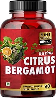Humming Herbs Citrus Bergamot Capsules 15500mg | Supports Healthy Cholesterol...