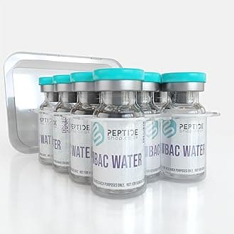 30ML Bacteriostatic Water - 10 * 3ML Mixing Solution Ideal for For Reconstitution of Peptides (3ML)