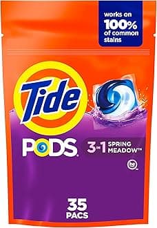 Pods Liquid Detergent, Spring Meadow - 35 Count, 806 gm