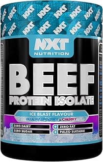 NXT Beef Protein Isolate Blue Raspberry & Cherry Ice Blast 540G 18 Servings