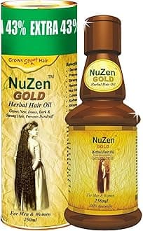 Nuzen Gold Herbal Hair 250Ml I Strong Hair Oil I