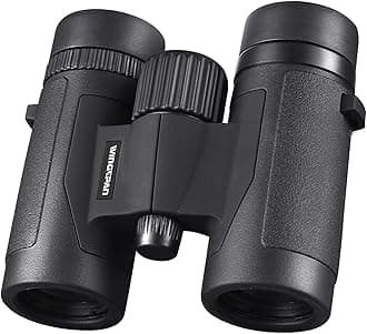 Wingspan Optics FieldView 8X32 Compact Binoculars for Bird Watching. Lightweight and Compact for Hours of Bright, Clear Bird Watching. Also for Outdoor Sports Games and Concerts