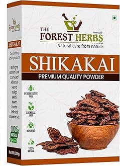 100% Organic Shikakai Powder, Acacia Concinna Excellent Hair Conditioner Powder For Hair - 100 Grams