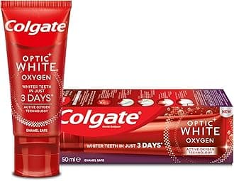 Toothpaste Optic White Oxygen, Teeth Whitening Toothpaste, Whiter Teeth in Just 3 Days, 50ml