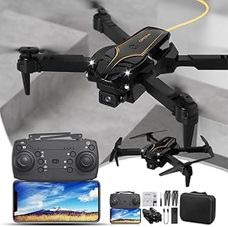 Return Pallets Liquidation Drone with 1080P HD Camera, WiFi FPV, Mini for Adults & Kids, Trajectory Flight for Pictures & Video, Toys Gifts for Boys & Girls