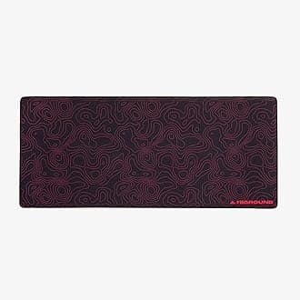 HigroundLAVAROCK XL Topograph Gaming Mousepad, Cool Medium Speed Desk Mousepad, Computer Mouse Mat, Flat Stitched Edge, Full Range of Motion, Non-Slip Rubber Base, Perfect for Gamers & Office Use