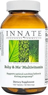 Innate Response Formulas Baby Me Baby and Me Multivitamins, 60 Count