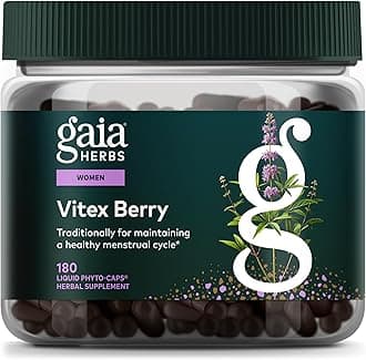 Vitex Berry - Vitex Traditionally Used to Support Hormone Balance for Women & a Healthy Menstrual Cycle* - 180 Vegan Liquid Phyto-Caps (90 Servings)
