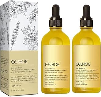 120ML Natural Hair Growth, Rosemary Oil for Hair Growth Organic, Rosemary Oil for Dry Damaged Hair and Growth Thin Hair （2PCS）