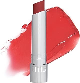 RMS Beauty Tinted Daily Lip Balm - Hydrating Sheer Lip Tint with Shea & Mango Butter, Natural Color, Vegan, Non-Sticky, Nourishing Lip Care Balm, 0.15 oz