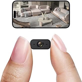 Spy Indoor Wireless Camera Mini Hidden WiFi Cameras Home Security Room Body Cam Nanny Smart Home Outdoor Cams Pet Dog Baby Camera 1080P House Portable Tiny Small Room Night Vision Door Cam