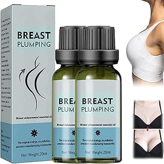 Enboost Breast Enhancement Serum, Natural Herbal Breast Enhancement Cream, Natural Fast Breast Grow Big Boobs Firming Massage Oil, Enlargement Lifting Bust Serum Oil (2 Pcs)