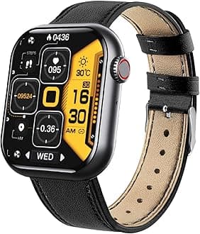 Non Invasive Glucose Monitor - Glucose Monitor Wearable IP67 Waterproof Non-Invasive Blood Glucose Test Smart Watch | Fitness Trackers, Muti Sports Modes, Blood Pressure Watch, Smart Watch