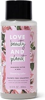 Blooming Color Shampoo, Murumuru Butter & Rose, 13.5 fl oz (400 ml), Love Beauty and Planet