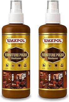 Furniture Polish Restorer 400ml(200 ml Set of 2) Wood Polish Shine Spray for Furniture, Cabinets, and Wardrobes, Restores & Maintains Wood Shine