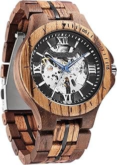WASTIME Wooden Watches Men Women Stylish Sports Date Chronograph Multifunctional Wooden Wrist Watches