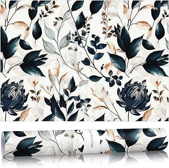 10 Sheets Drawer Liners for Dresser Scented Drawer Liners Non Adhesive Scented Paper for Fragrant Home Shelf Closet(Linen,Dark Style)