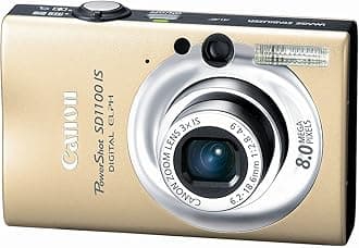 Canon PowerShot SD1100IS 8MP Digital Camera with 3x Optical Image Stabilized Zoom (Gold)