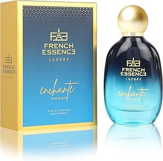 FRENCH ESSENCE Premium Aerosol Perfume For Women | Luxury Perfume | Eau De Parfum Set | Long Lasting Fragrance, Gift Purpose, Fresh Scent (Enchante) 60 Ml|Passion Fruit, Vanilla Edp