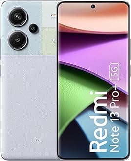 Redmi Note 13 Pro+ (Fusion Purple, 12GB RAM, 256GB Storage) | World's First Mediatek 7200 Ultra 5G | 200MP Hi-Res Camera | 1.5K Curved AMOLED | 120W HyperCharge