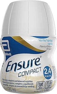 Compact, nutritional supplement drink, vanilla flavour, contains protein, vitamins and minerals (24 x 125ml bottles)