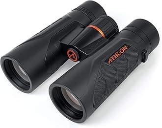 8x42 Argos G2 HD Black Binoculars with Eye Relief for Adults and Kids, High-Powered Binoculars for Hunting, Birdwatching, and More