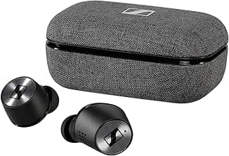 Sennheiser MOMENTUM True Wireless 2, Bluetooth Earbuds with Active Noise Cancellation, Black
