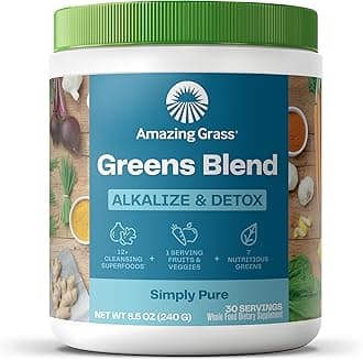 Green Superfood Alkalize and Detox Simply Pure Whole Food Supplement, 30 units