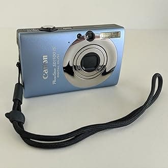 Canon PowerShot SD1100IS 8MP Digital Camera with 3x Optical Image Stabilized Zoom (Blue) (OLD MODEL)