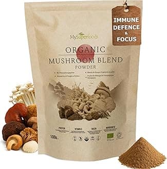 – Organic Mushroom Blend Powder 100g