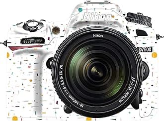 Premium DSLR Camera Scratchproof Protective Skin for Nikon D7500 - No Residue Removal, Bubble Free, Scratch Resistant, Stretchable, HD Quality Printed - HDCS-Nikon-D7500 (Design 15)