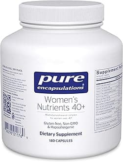 Women's Nutrients 40+ - Multivitamin for Women Over 40 to Support Urinary Tract Health, Breast Cell Health & Eye Integrity* Vitamin C & E - Gluten-Free & Non-GMO - 180 Capsules